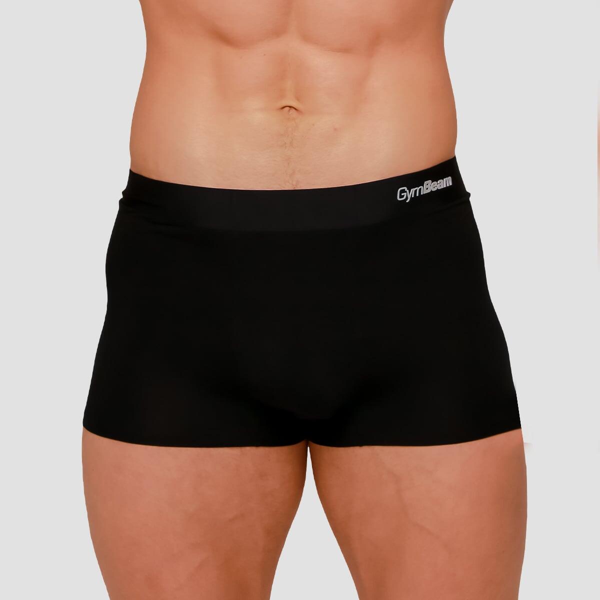 Bokserki męskie regular czarne Soft 2Pack