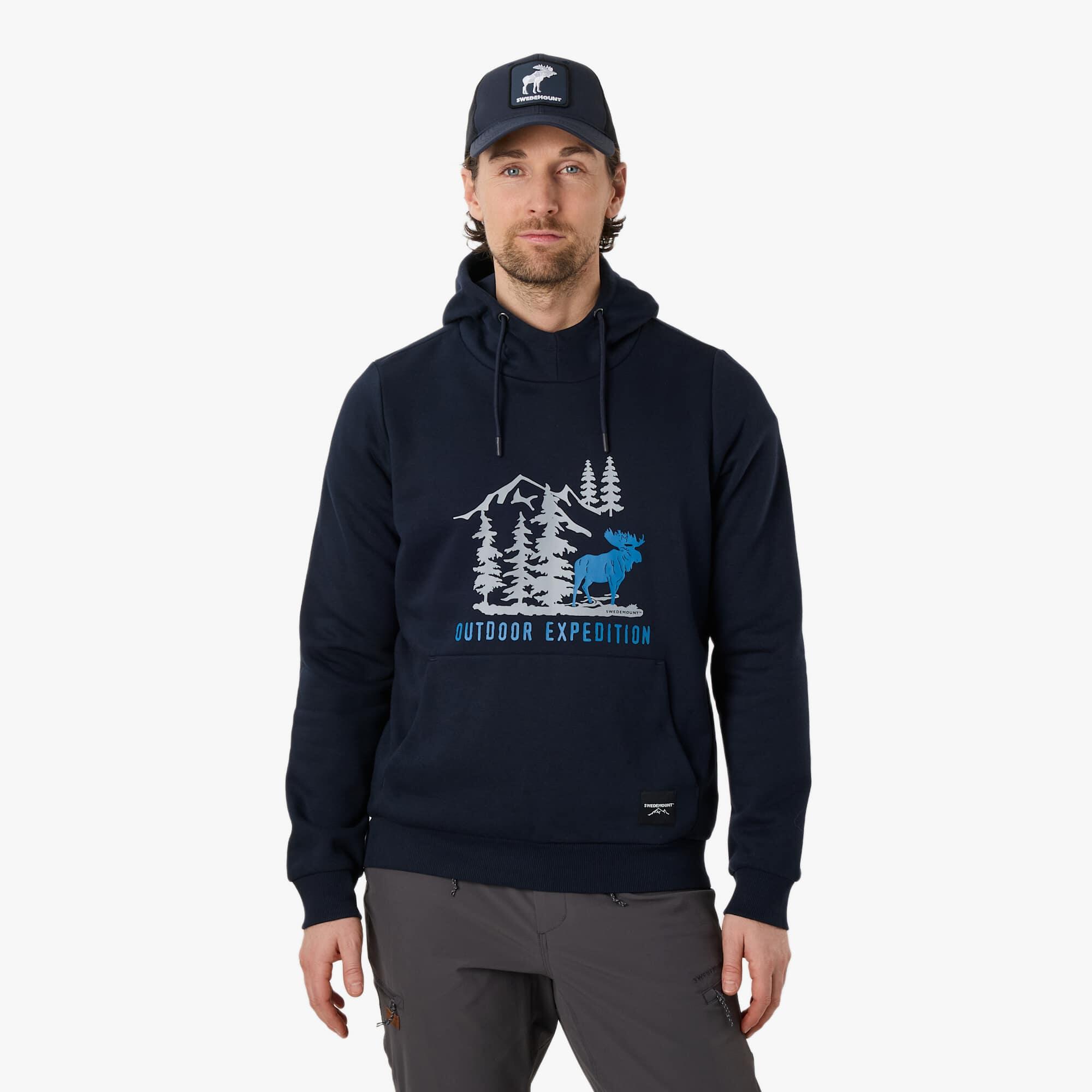 Bluza Z Kapturem Mężczyzna Forest Oddychający