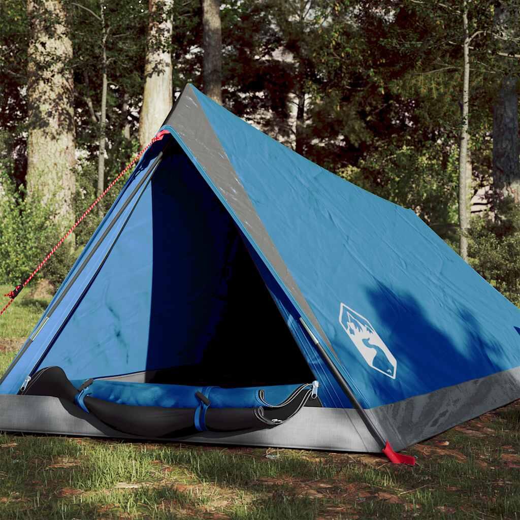Namiot vidaxl A-frame niebieski wodoodporny 2-osobowy