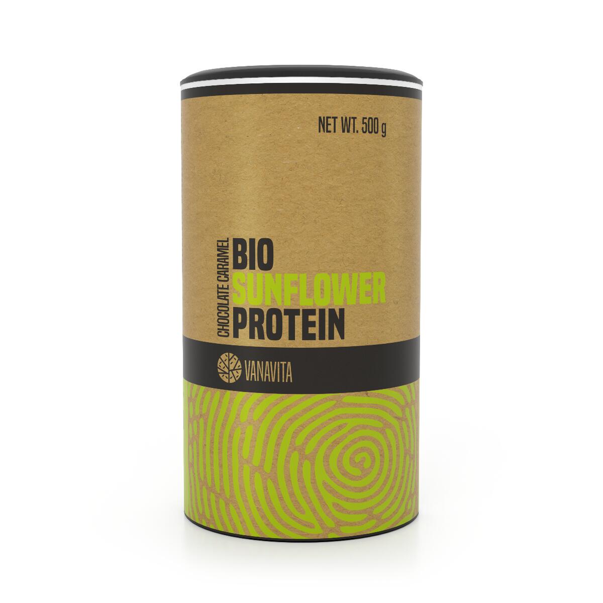 Białko słonecznikowe BIO proszek wegańskie 500 g
