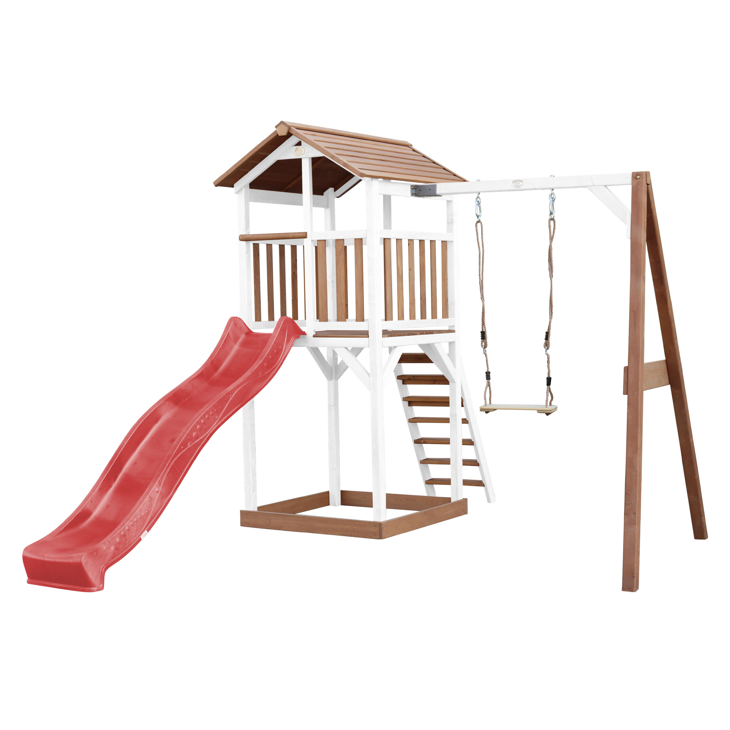 Plac zabaw AXI Beach Tower zjeżdżalnia, piaskownica