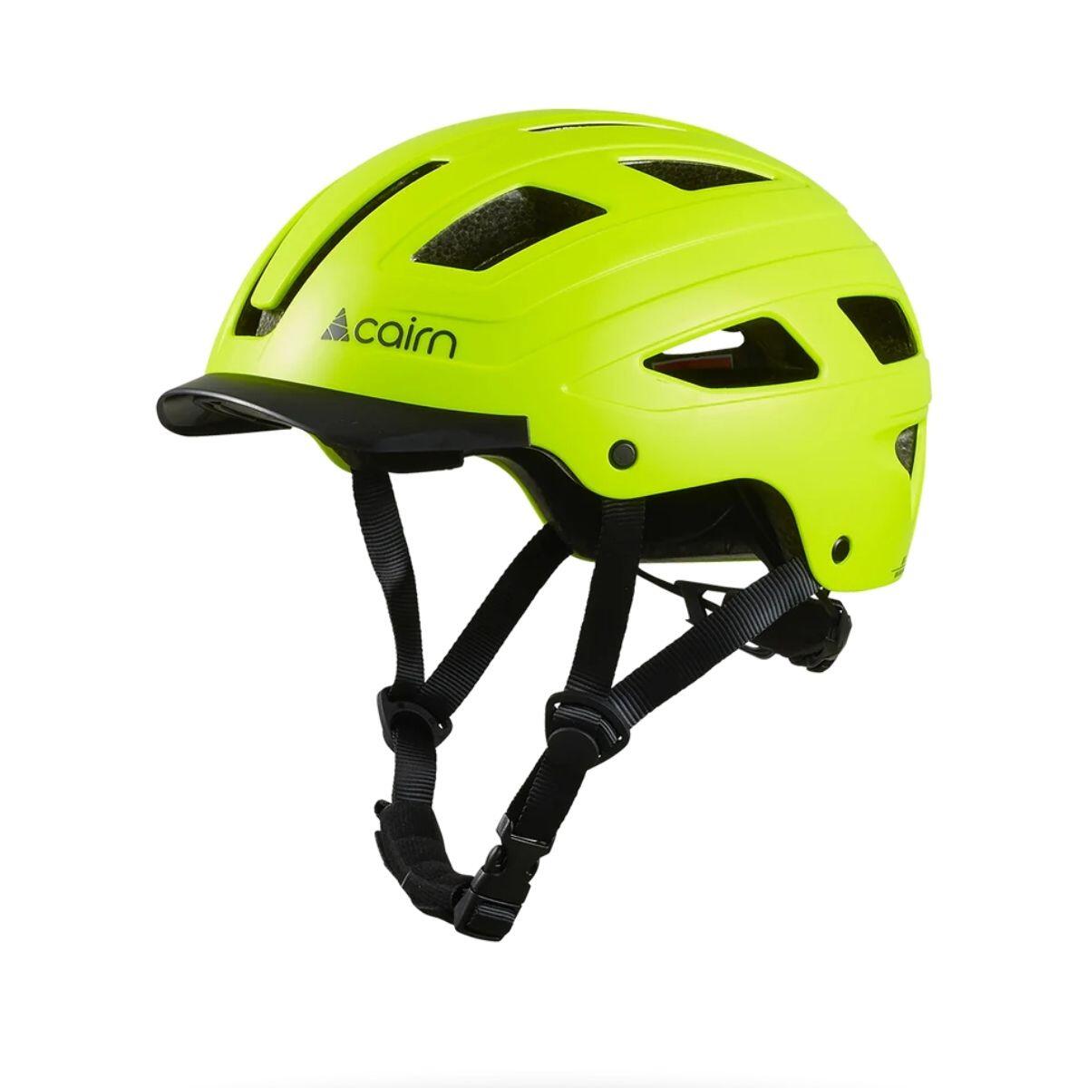 Kask rowerowy Clarke – męski – neonowożółty