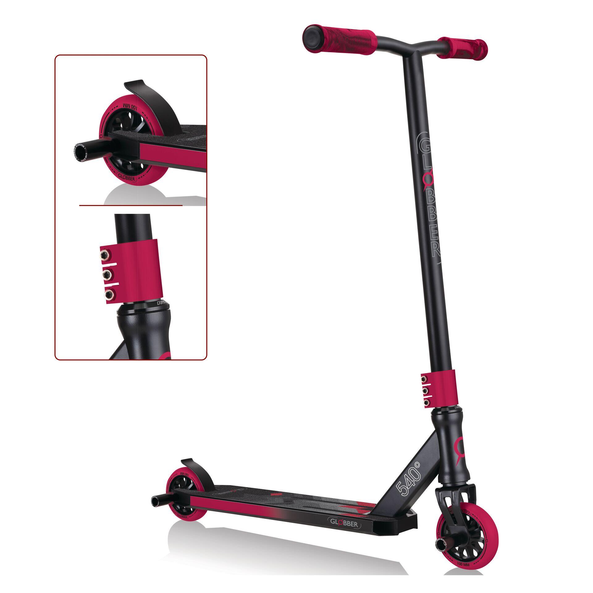 Hulajnoga wyczynowa Globber Stunt GS 540 622-102 czerwona
