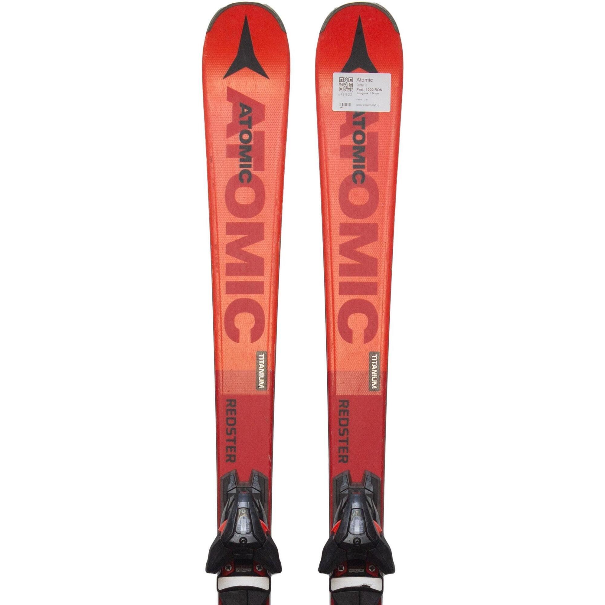 Second Life- Narty ATOMIC Redster TI  154 cm- Stan bardzo dobry