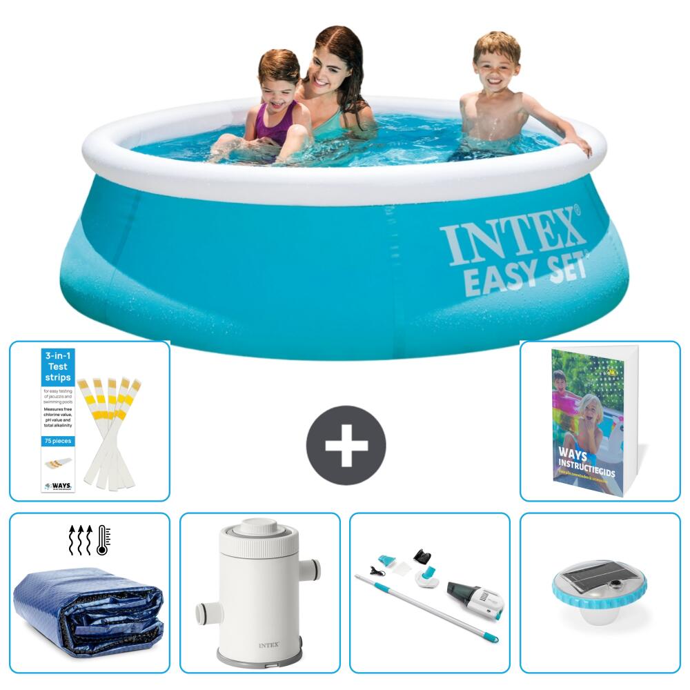 INTEX Basen Easy Set Okrągły - 183x51 cm - 7-częściowy S30