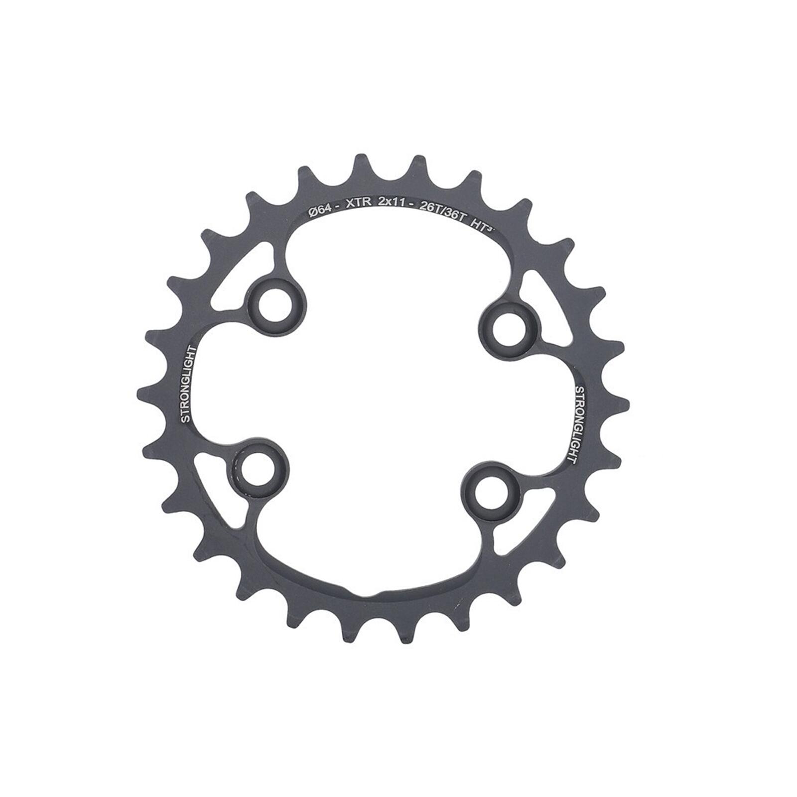 STRONGLIGHT HT3 tarcza MTB 26z, 4-ramienna, BCD 96/64 mm, 11-bieg