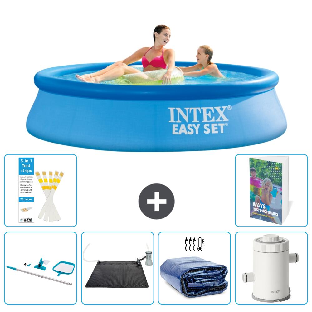 INTEX Basen Easy Set Okrągły - 244x61 cm - 7-częściowy S61