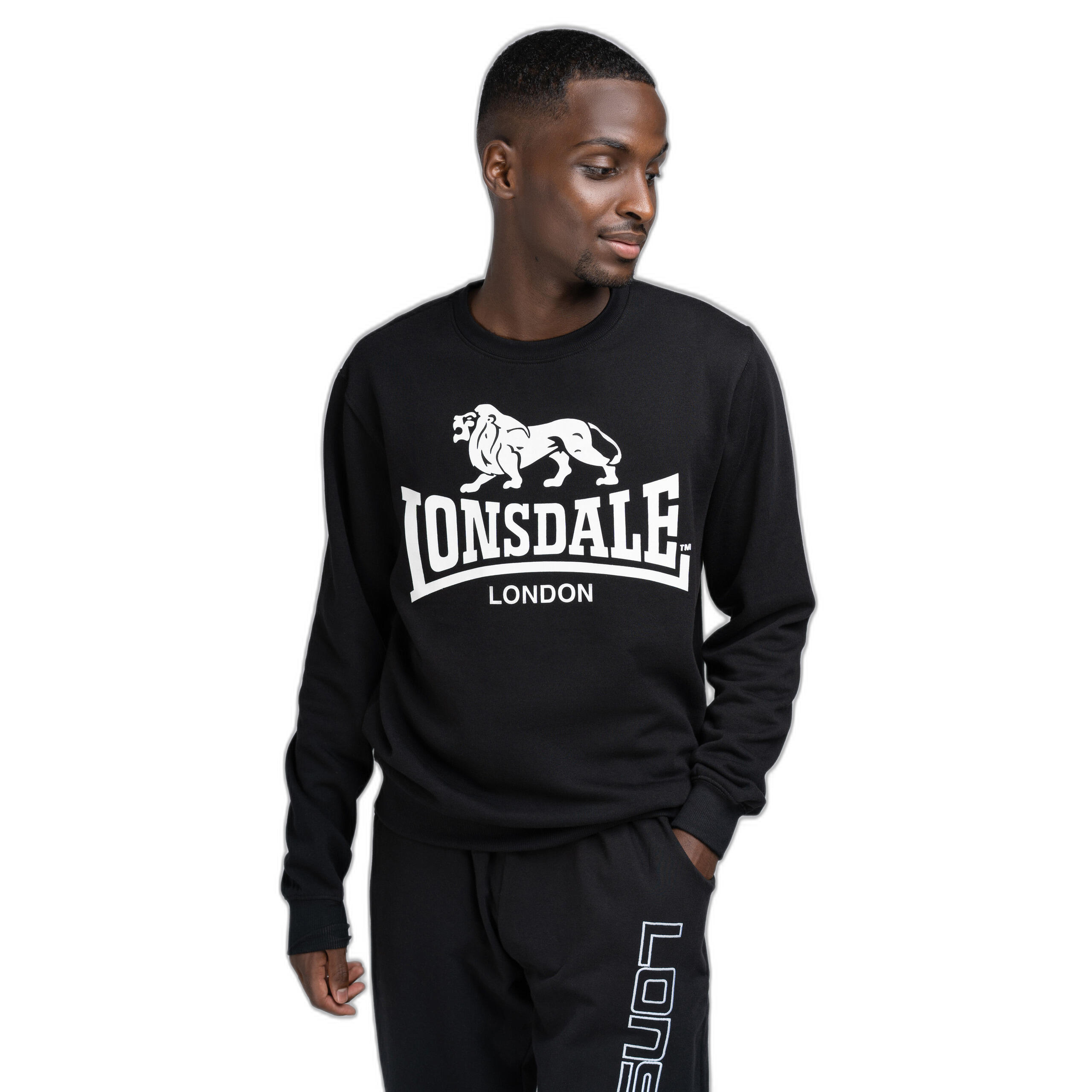 Bluza z okrągłym dekoltem Lonsdale Go Sport