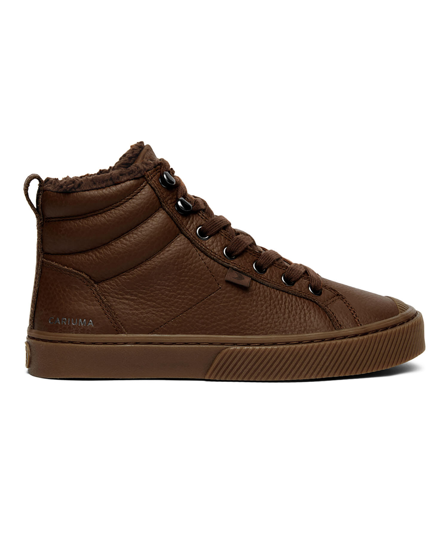 Buty Cariuma OCA THERMA HIGH HOOKS PEBBLED LEATHER BROWN BOOT Unisex