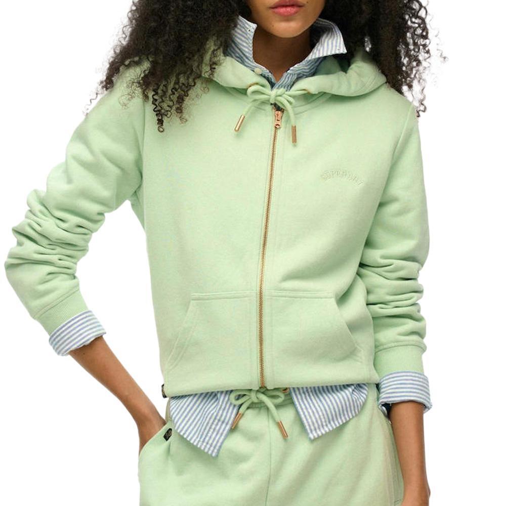 Damska bluza z kapturem zapinana na zamek Superdry Essential Logo Hb