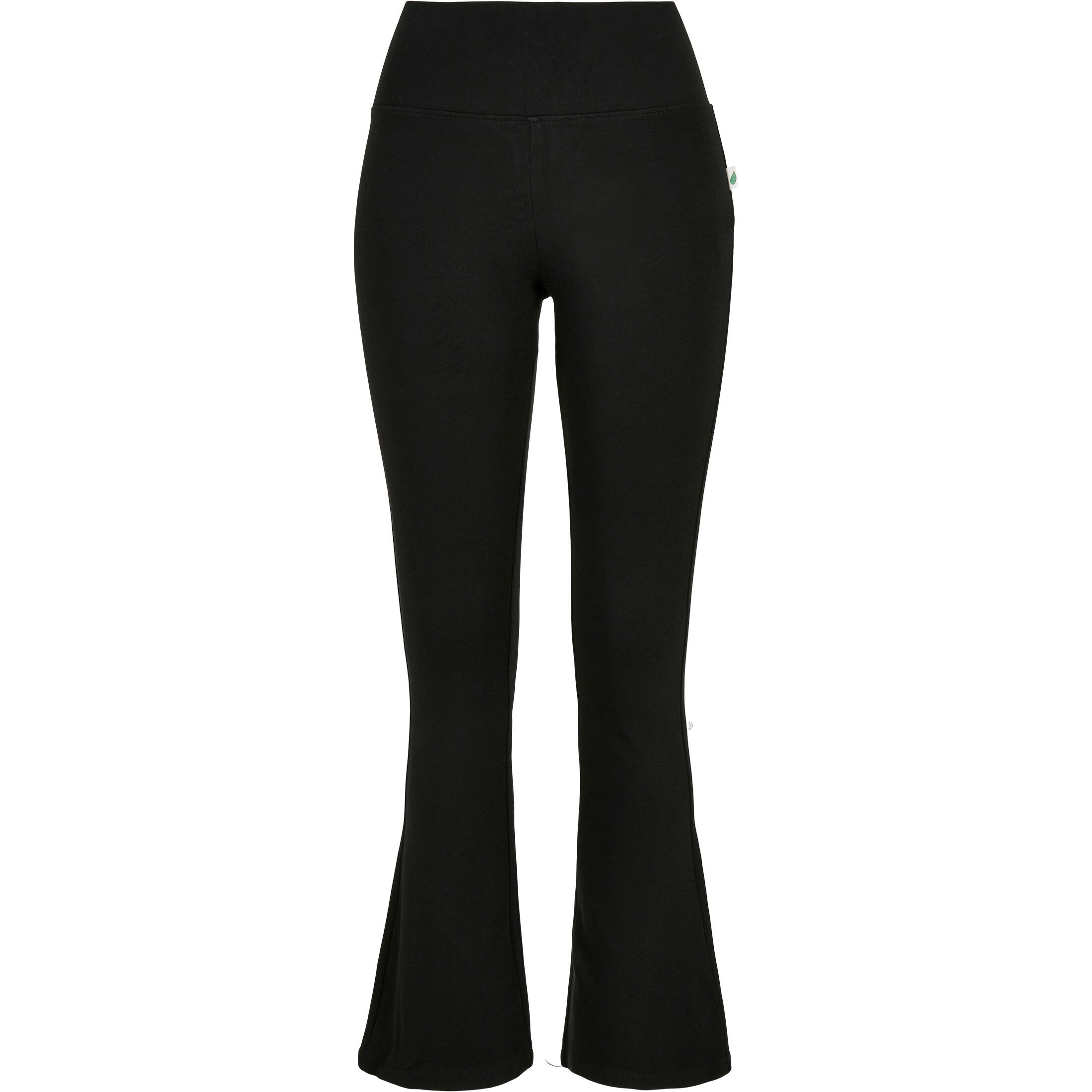 Legginsy damskie Urban Classics organic interlock bootcut