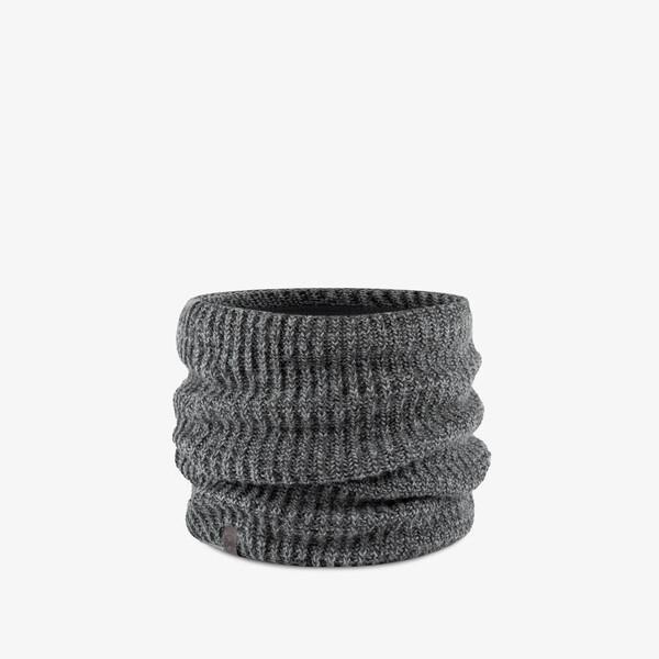 Buff Unisex Szalik z dzianiny i polarowy Szary