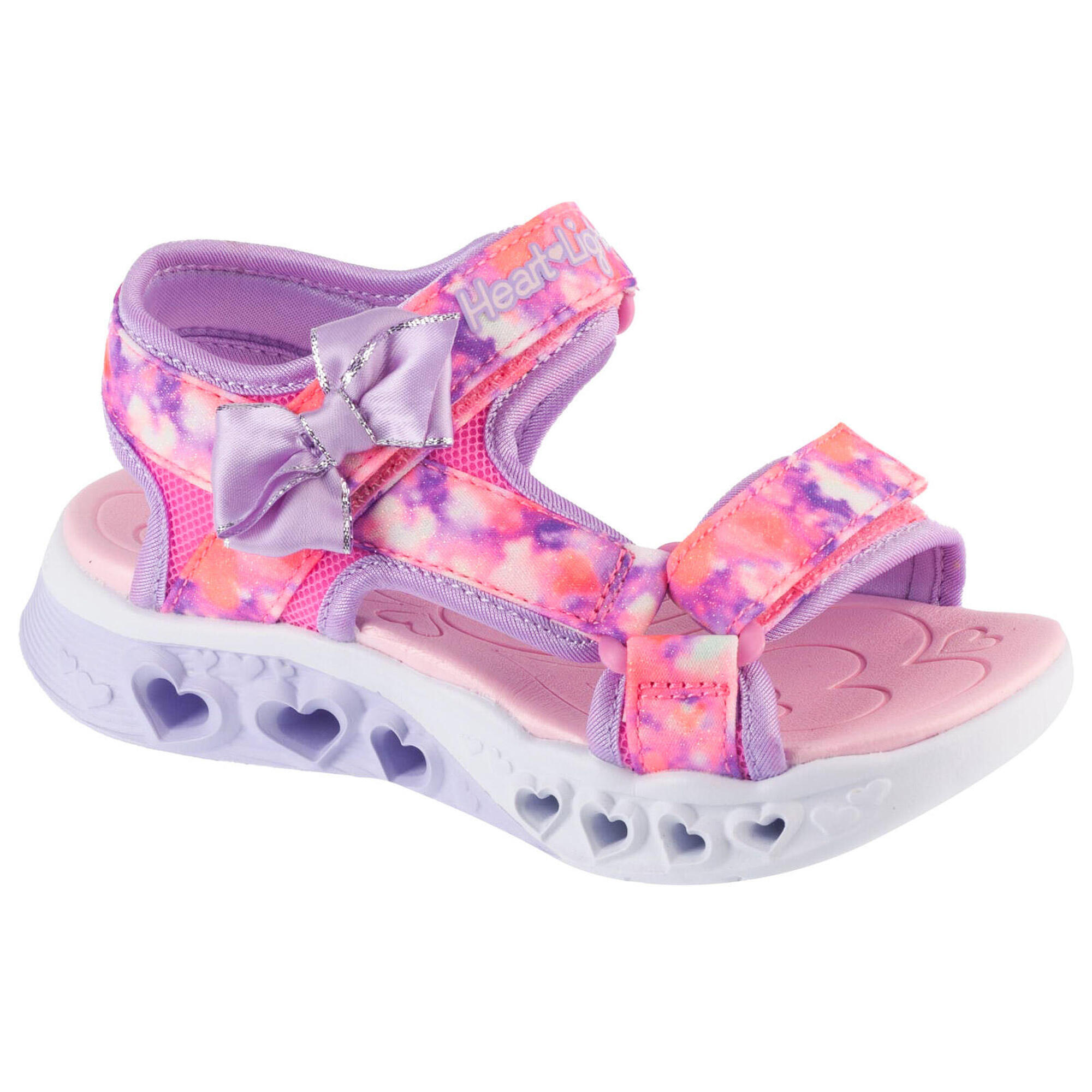 Sandały dziewczęce  S-Lights: Flutter Hearts Sandal - Blurry Love