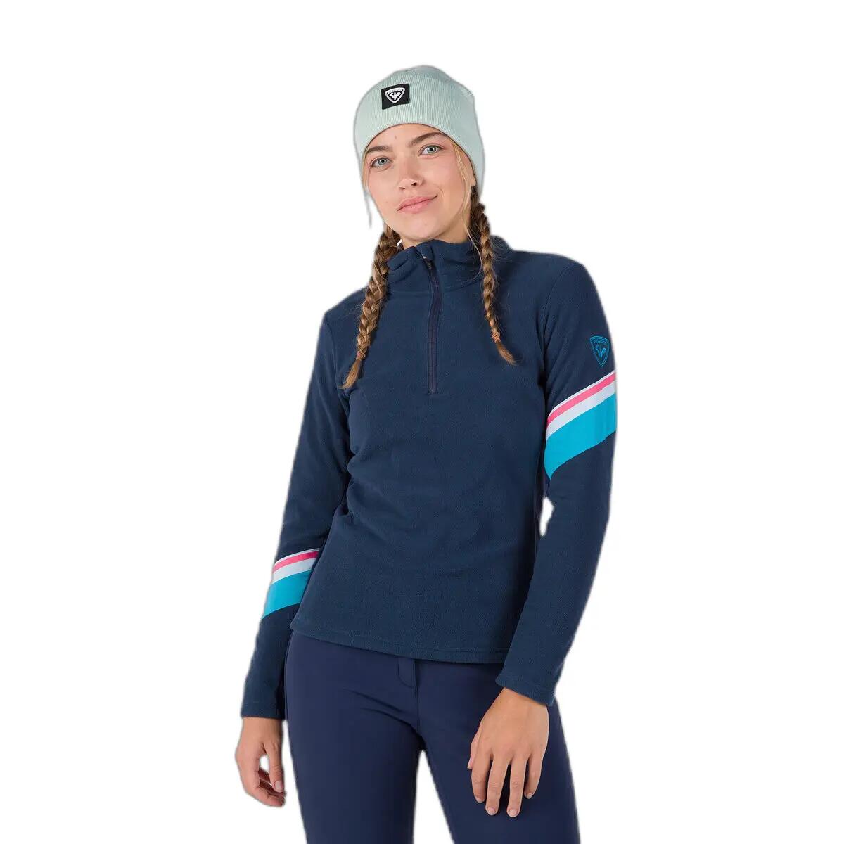 Damski polar 1/2 zip Rossignol Strawpile