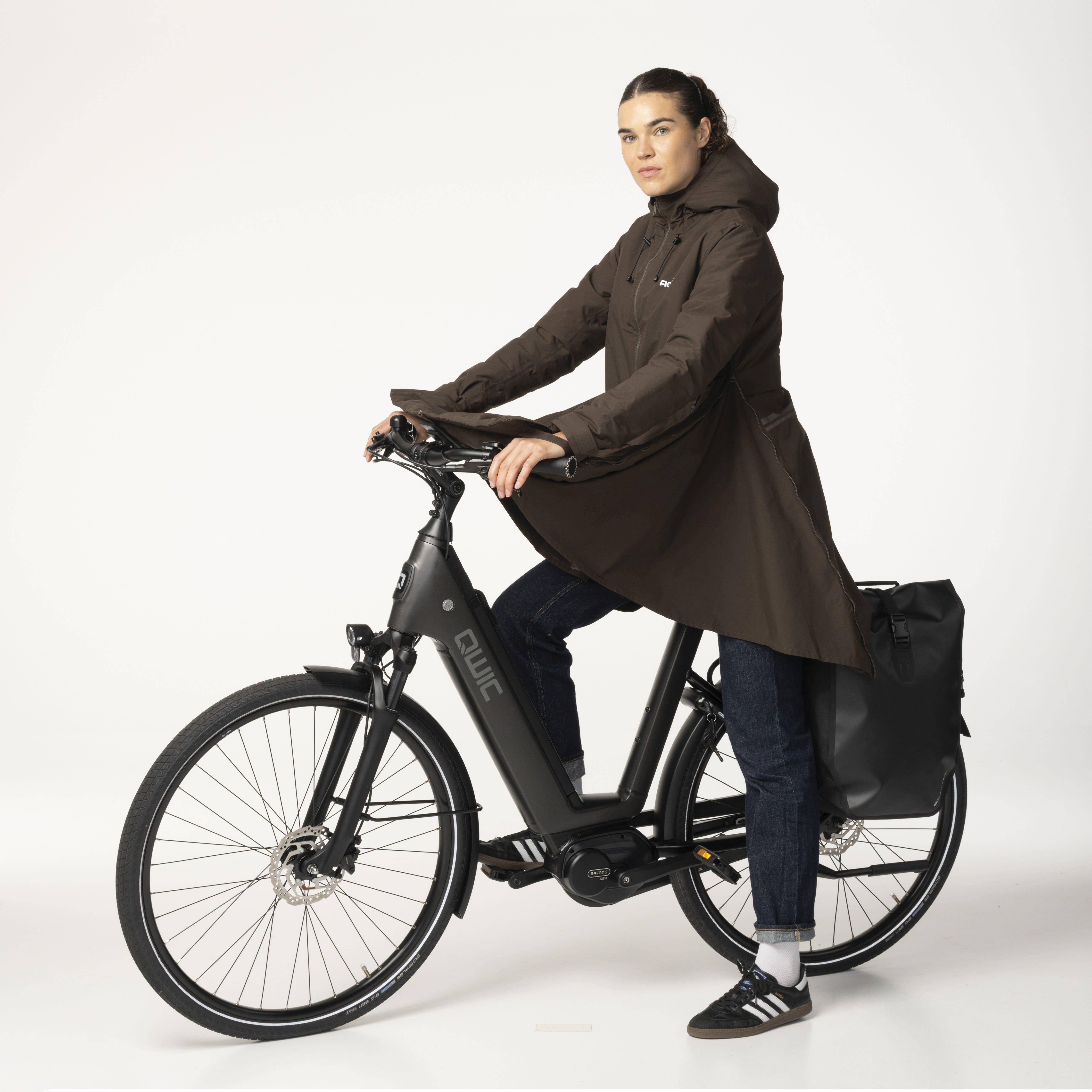 Seq II Winter Rain Jacket Women Ground Coffee