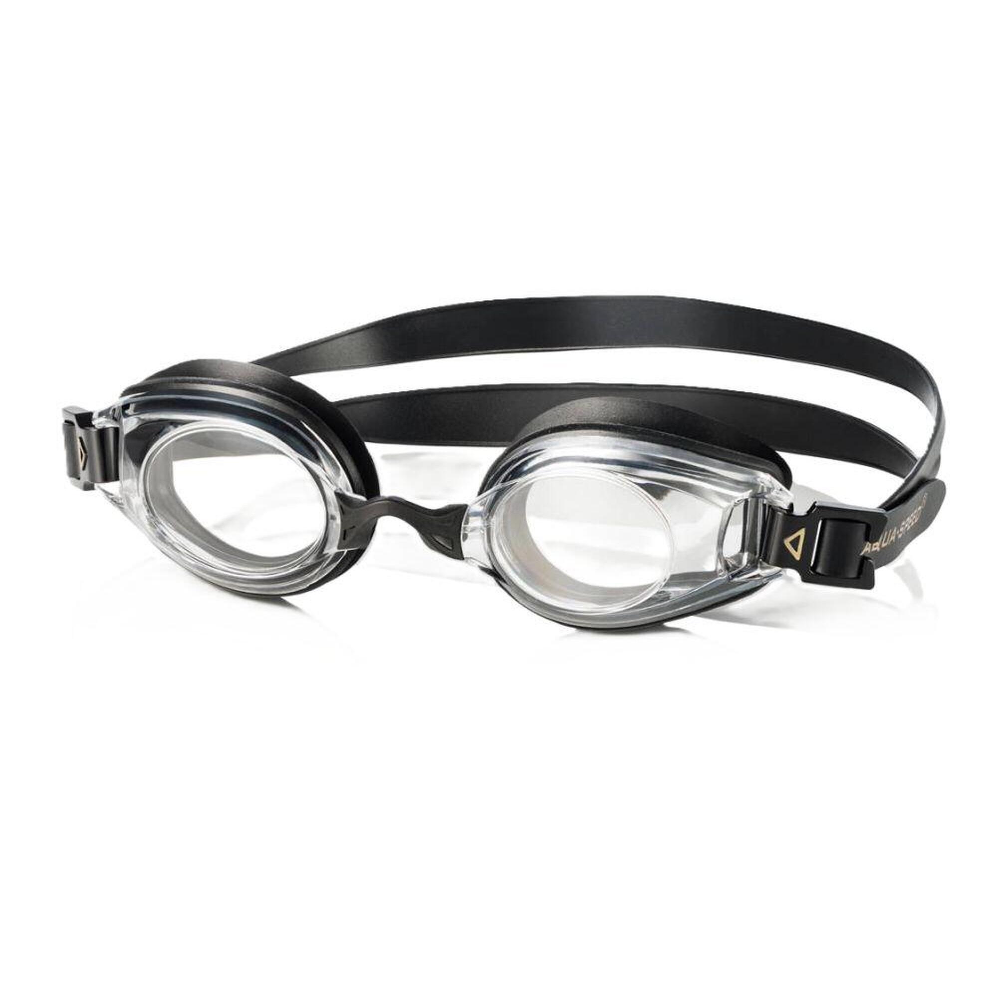 Okulary pływackie korekcyjne na basen treningowe Aqua-Speeed Lumina -6 0