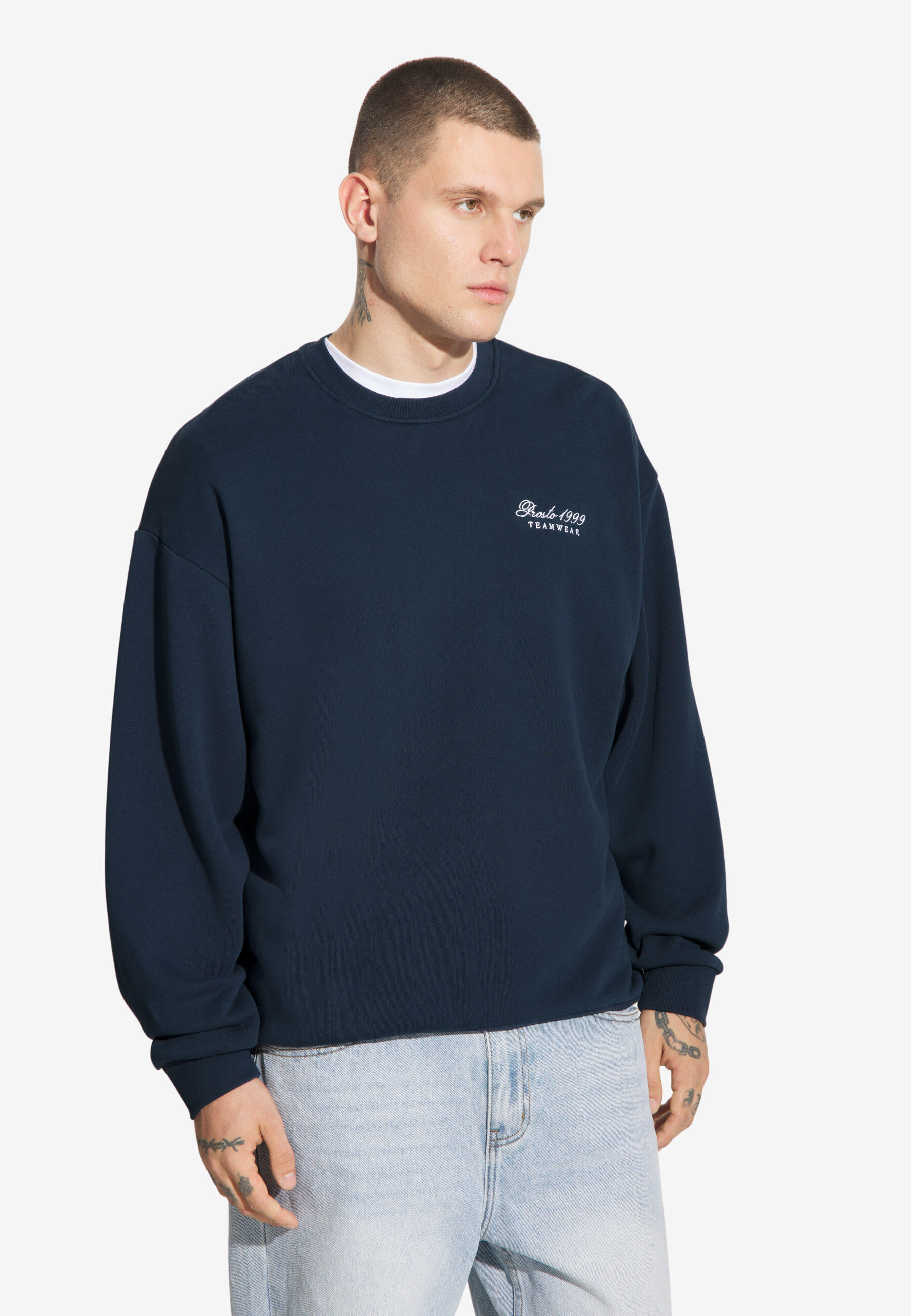 Bluza sportowa męska Prosto Team bez kaptura