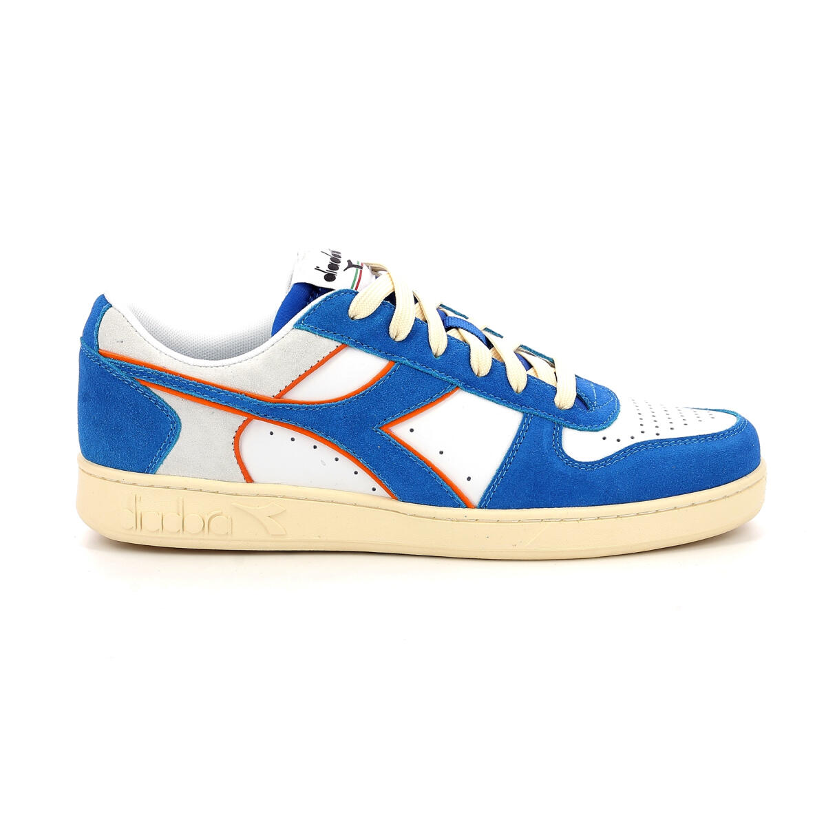Sneakersy Diadora Magic Basket Niski Zamszowy Ze Skóry Dorosłych