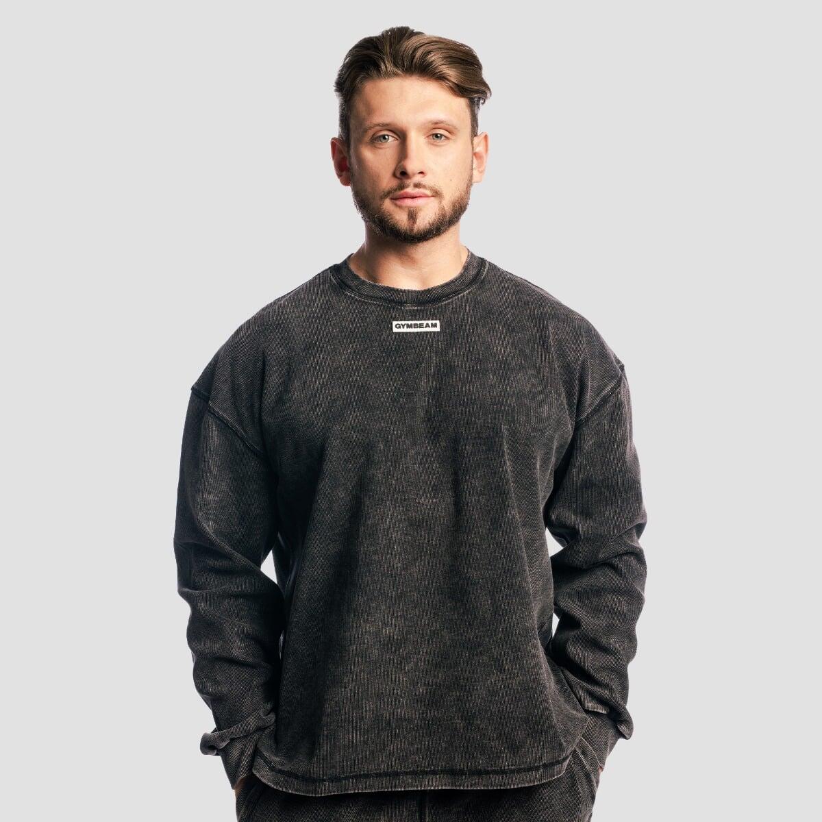 Bluza męska oversize z efektem sprania Aura Washed