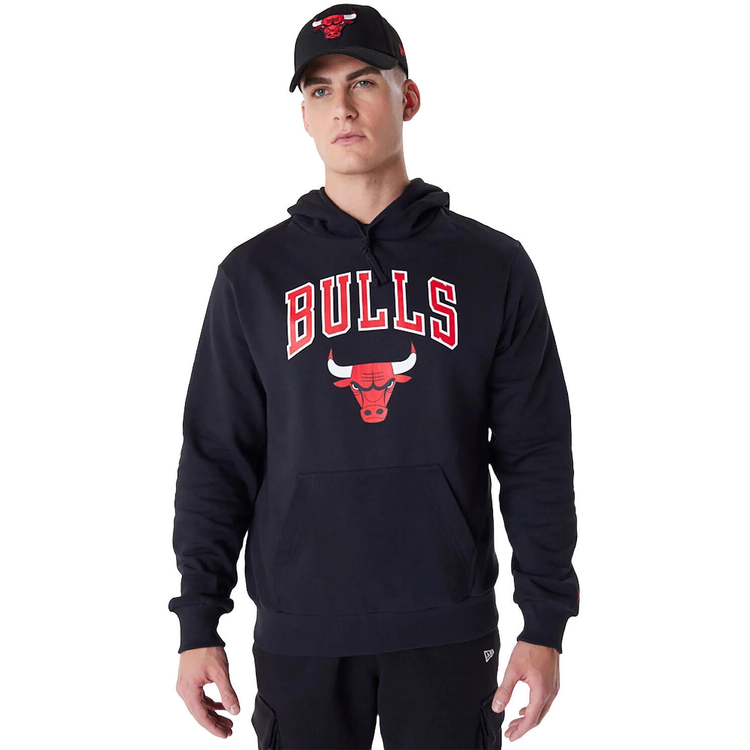 Bluza z kapturem męskie New Era Chicago Bulls