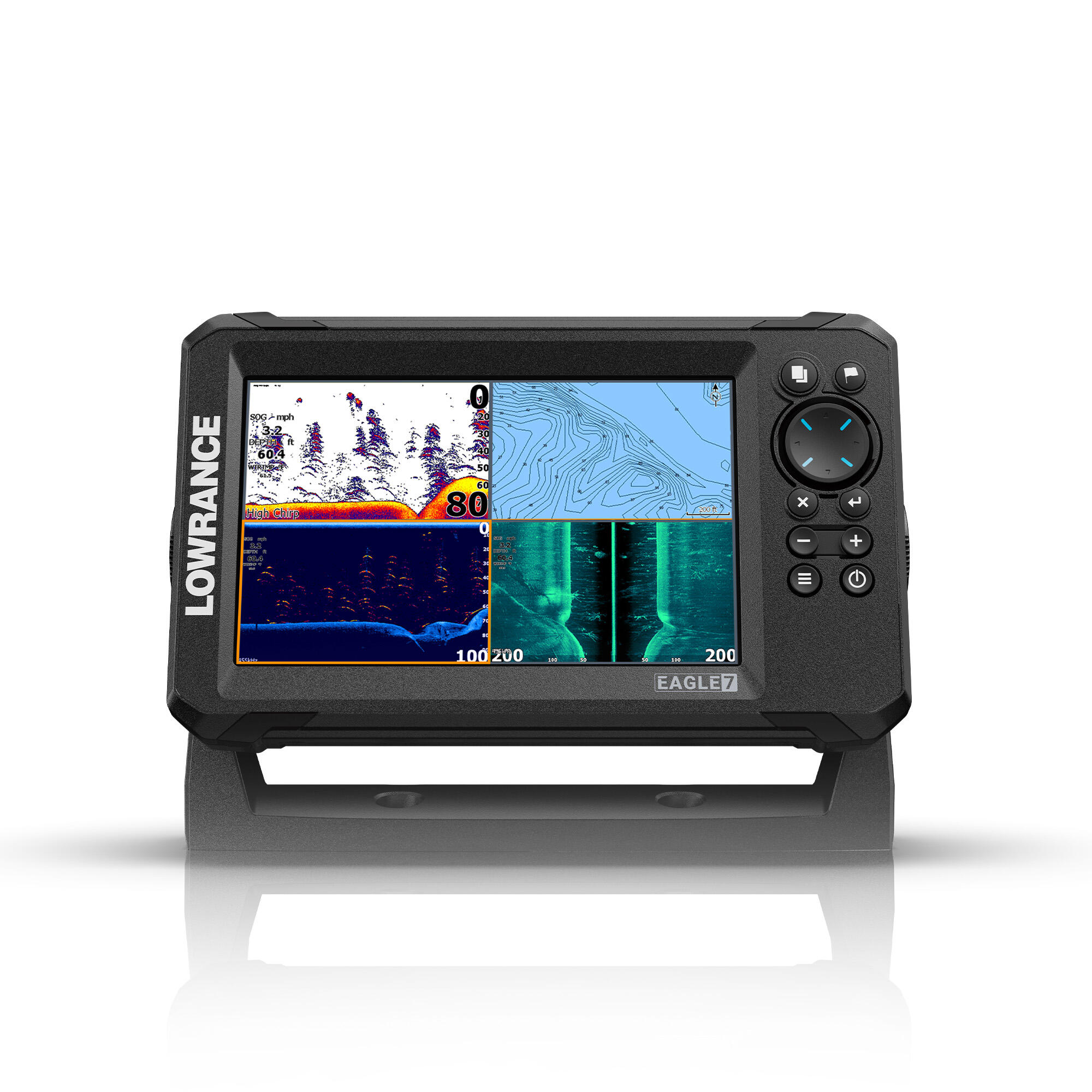 Echosonda EAGLE 7" TripleShot