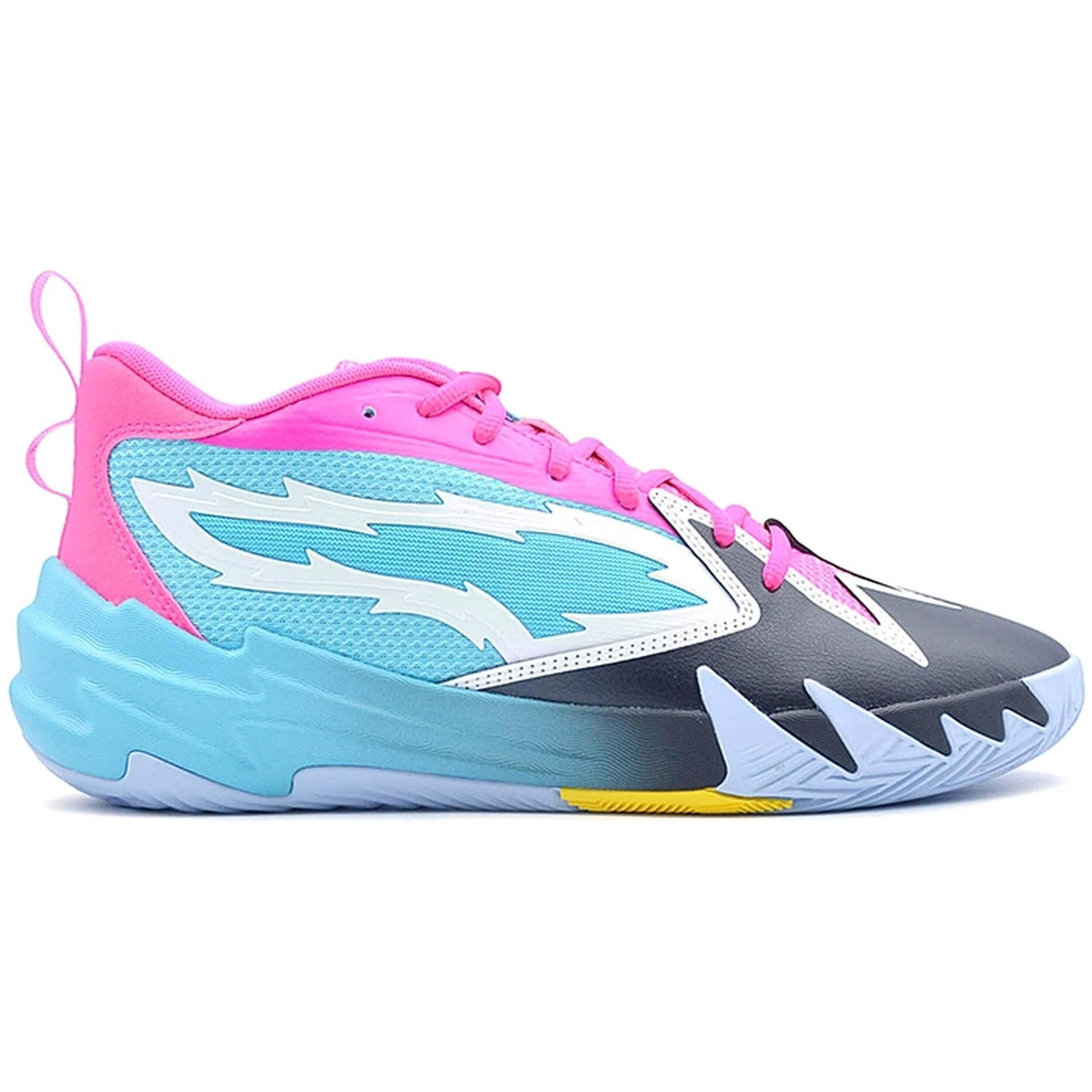 Buty halowe Puma Scoot Zeros Nl Sneaker Niebieski/czarny/fioletowy Niebieski