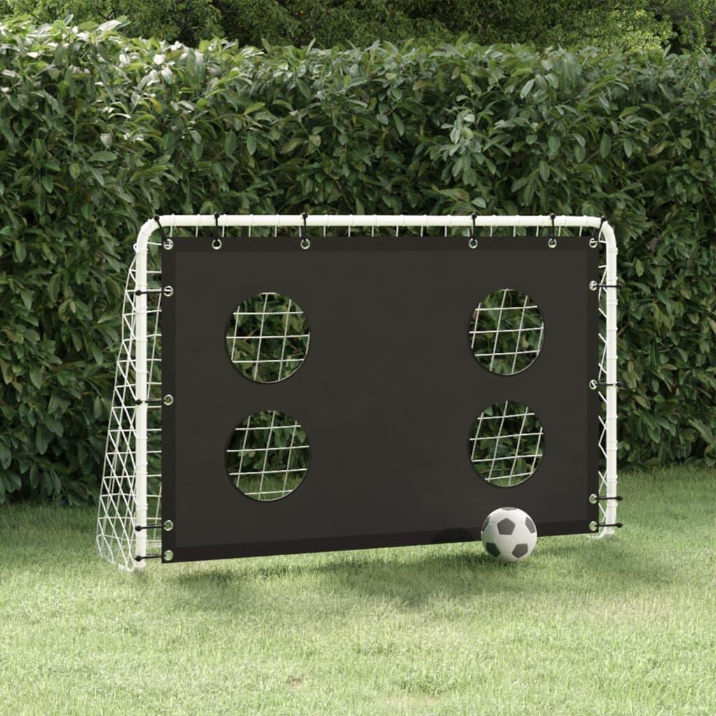 VidaXL Składana bramka do piłki nożnej 184x61x122 cm stal