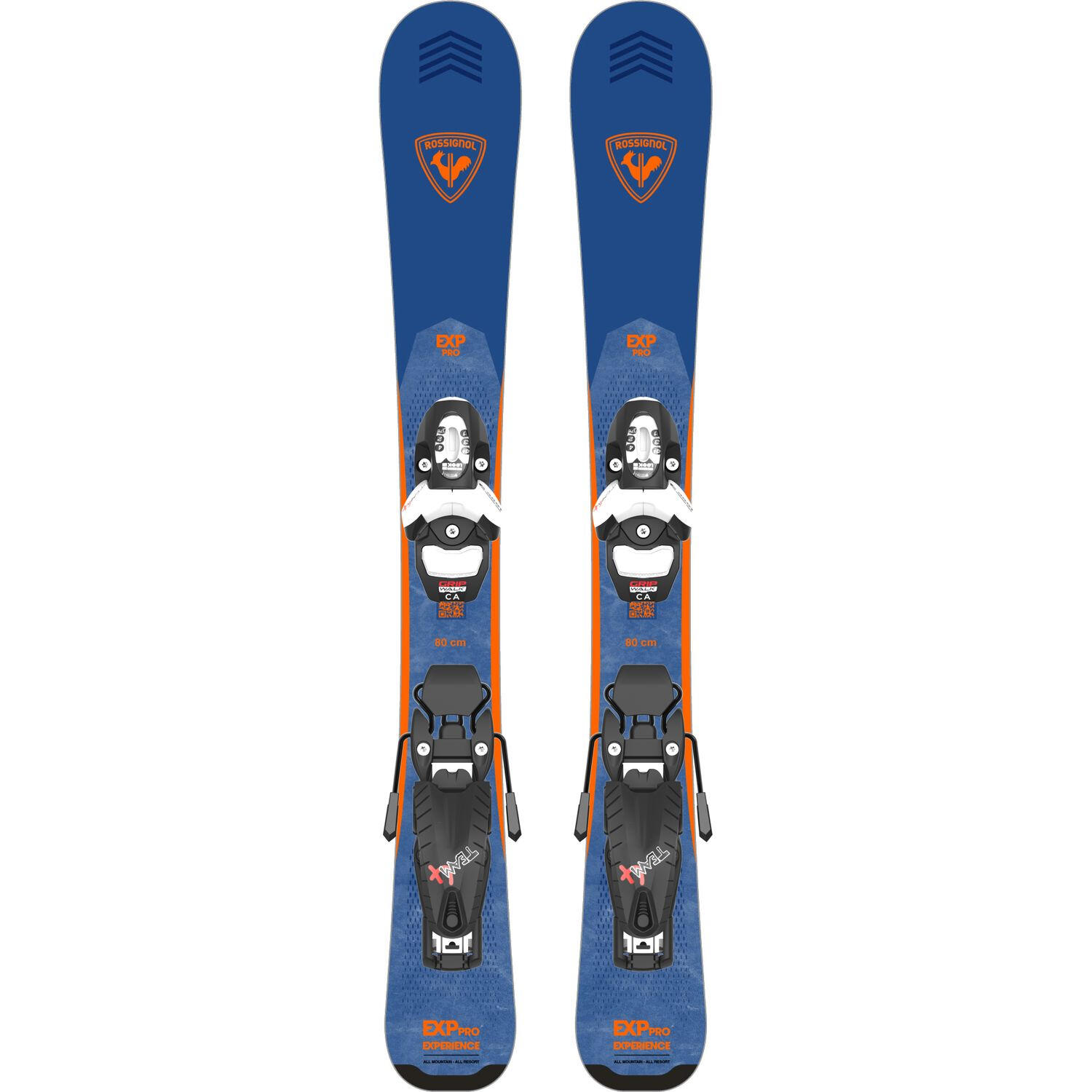 Narty zjazdowe dziecięce ROSSIGNOL EXPERIENCE PRO + wiązania LOOK TEAM4 GRIPWALK