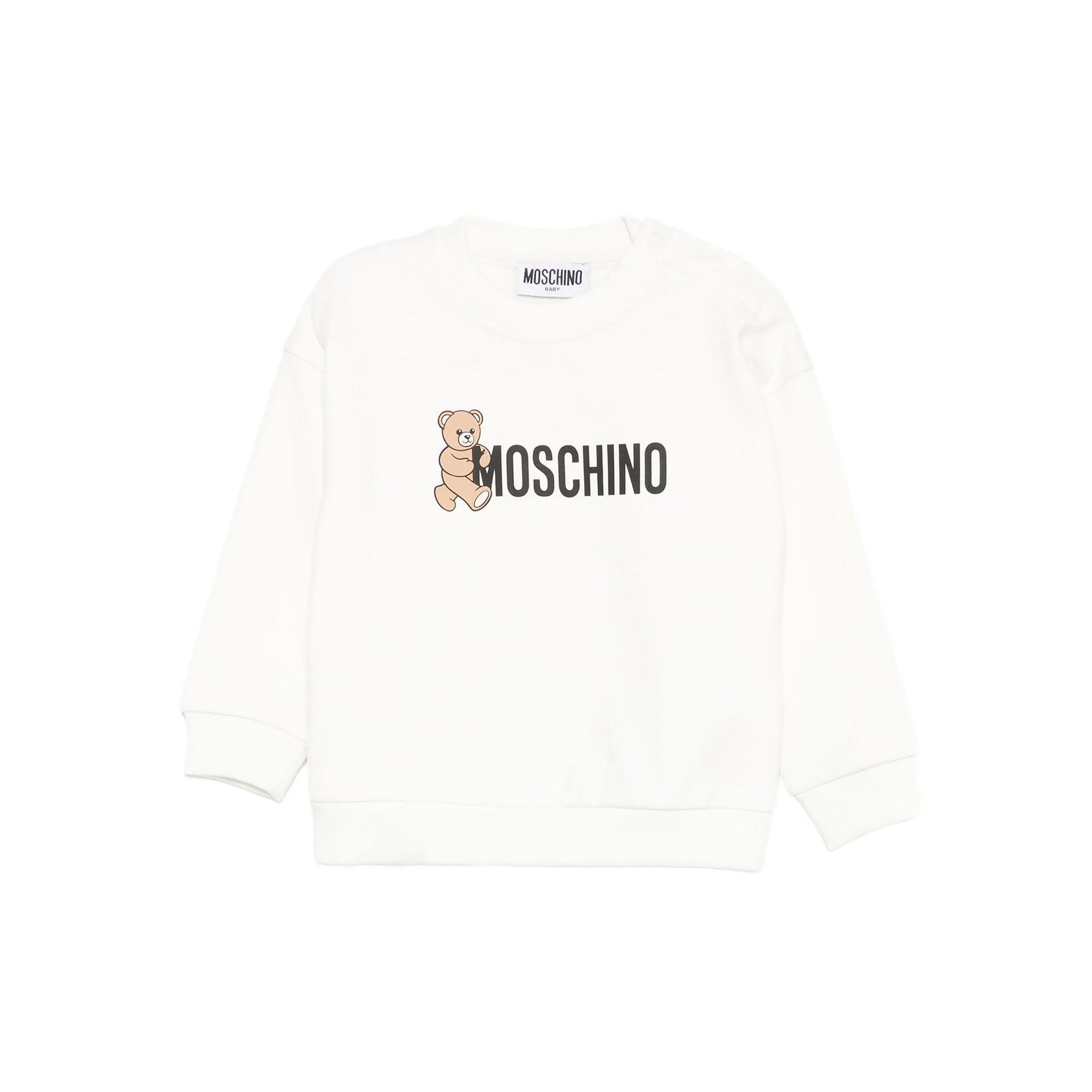 Bluza chłopięce Moschino avorio