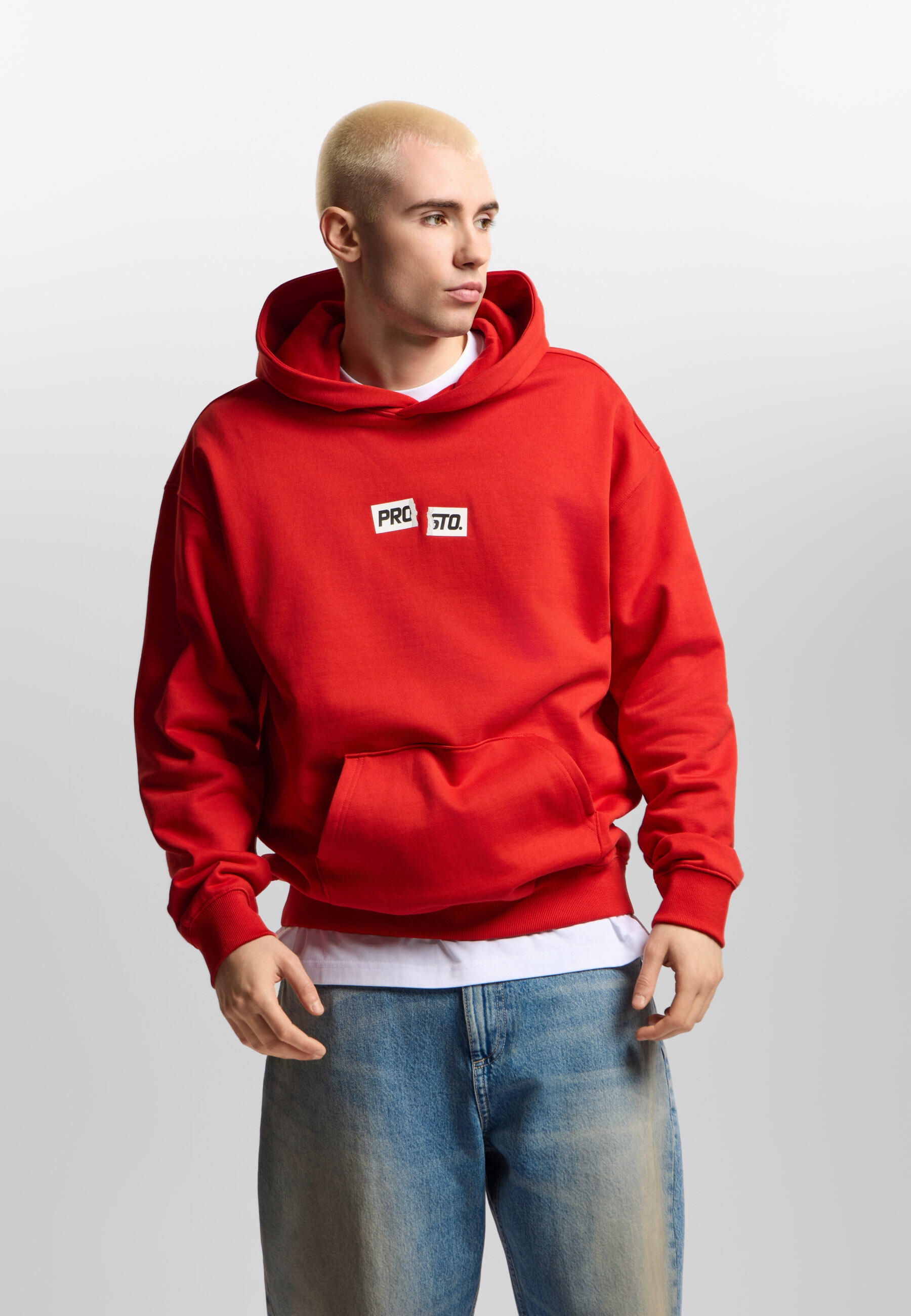 Bluza sportowa męska Prosto Crack Box z kapturem