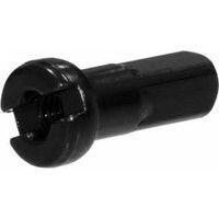 Nypelki Alpina 4 mm czarne mosiądz FG2.3 do szprych 14g 144 szt