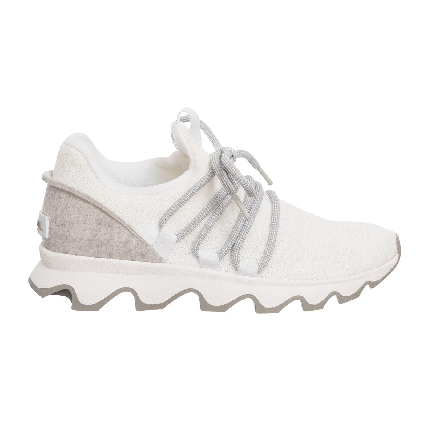 Sorel Kinetic Lace - damskie buty sportowe białe, tekstylne.
