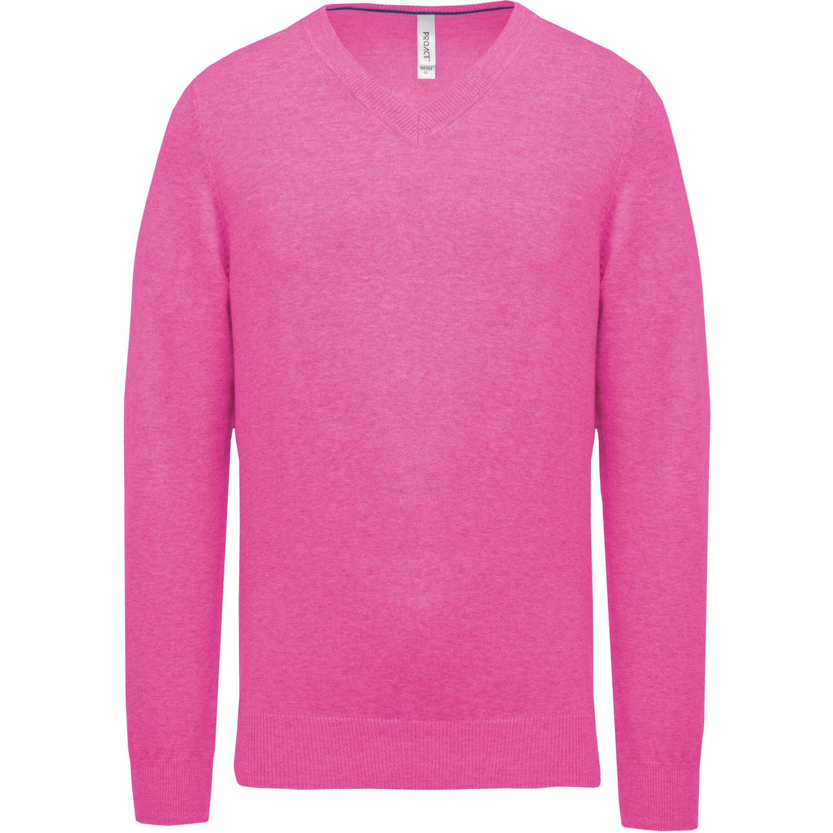 Sweter z dekoltem w serek Kariban Premium