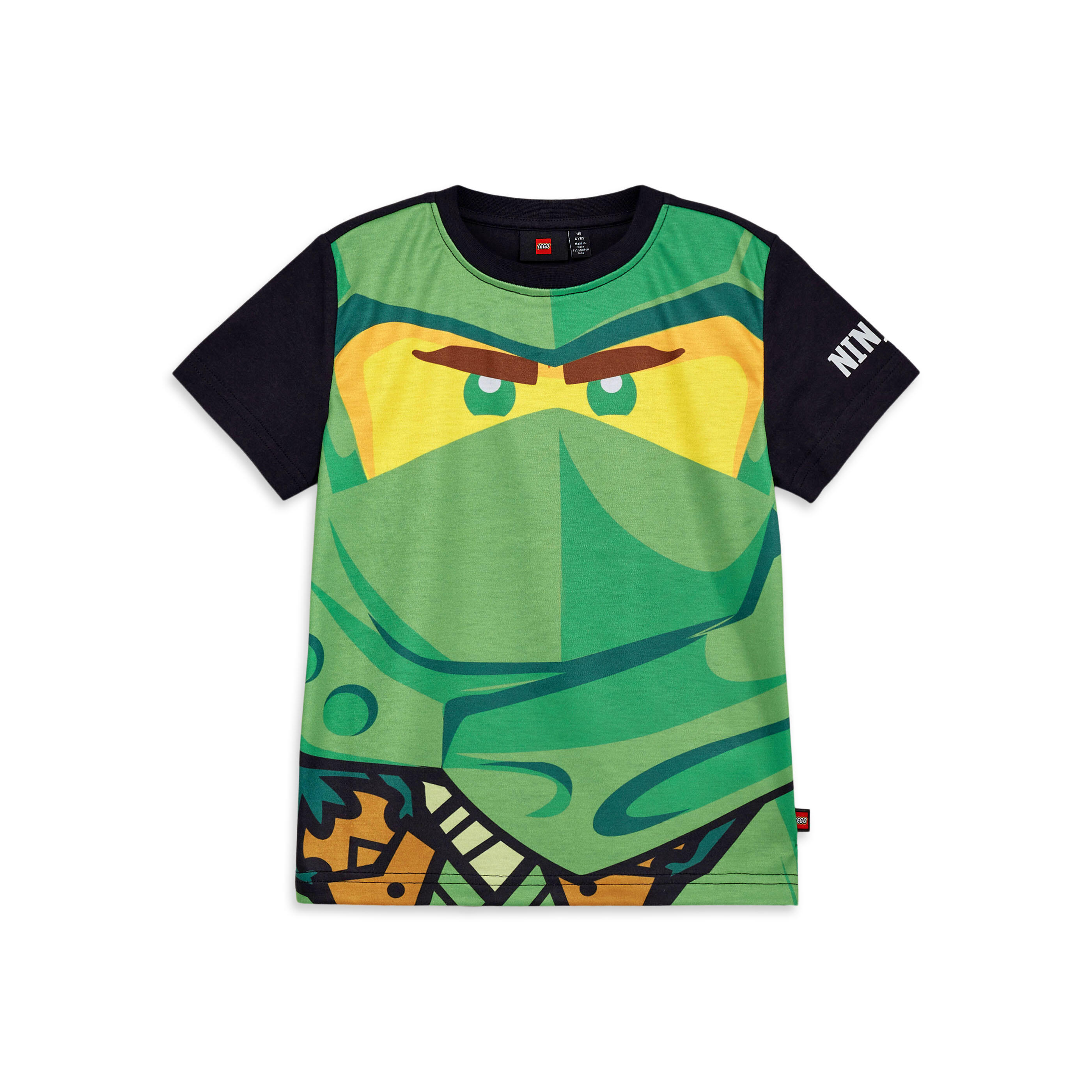 Koszulka Dziecięca Bio Bawełna LEGO Ninjago Tano 311 Czarna