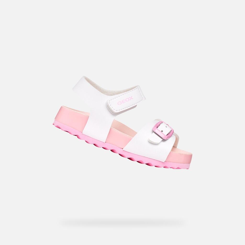 Sandały GEOX B SANDAL CHALKI Biały