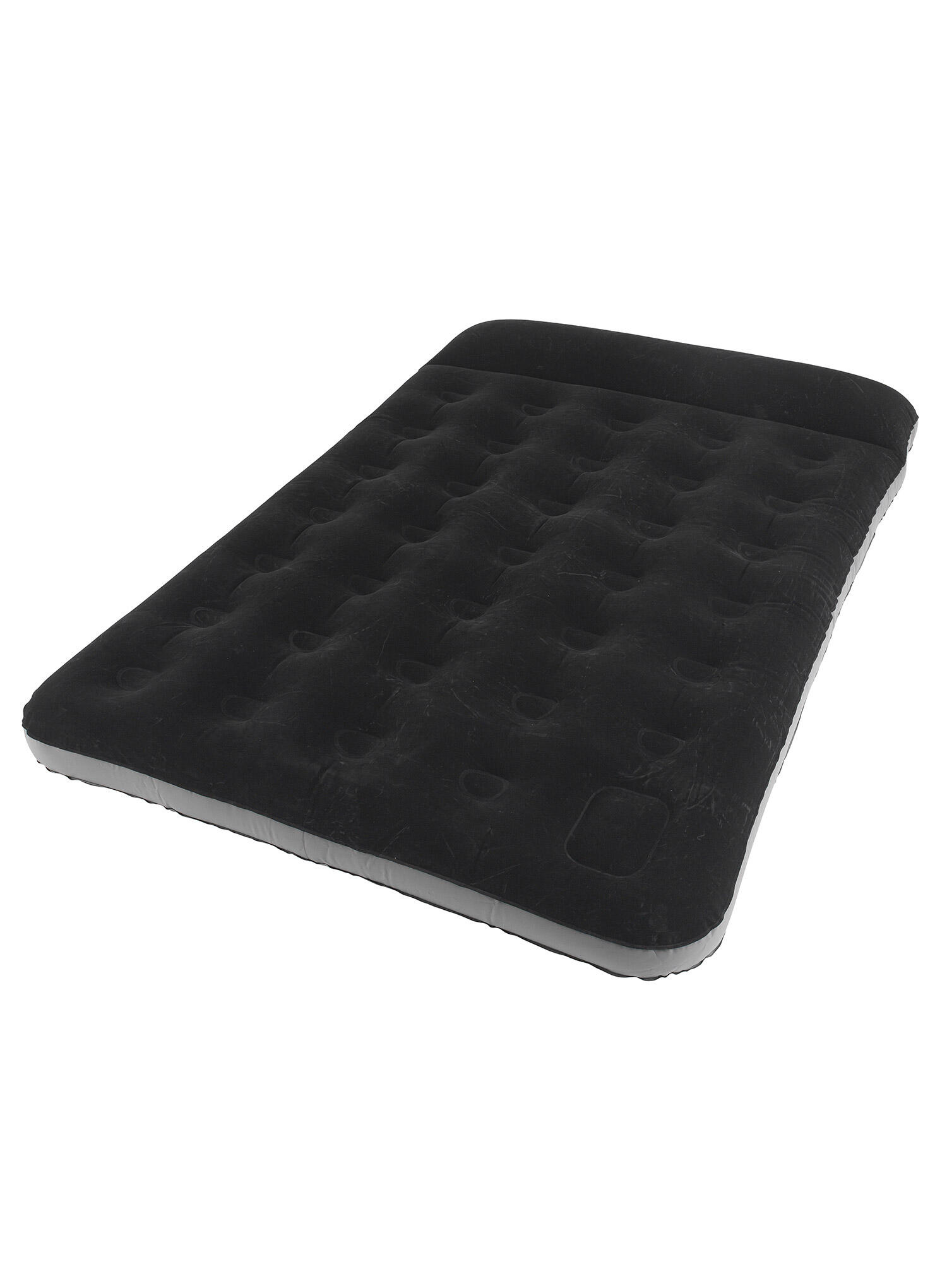 Materac dmuchany Outwell Classic pillow Pump Double - black/grey