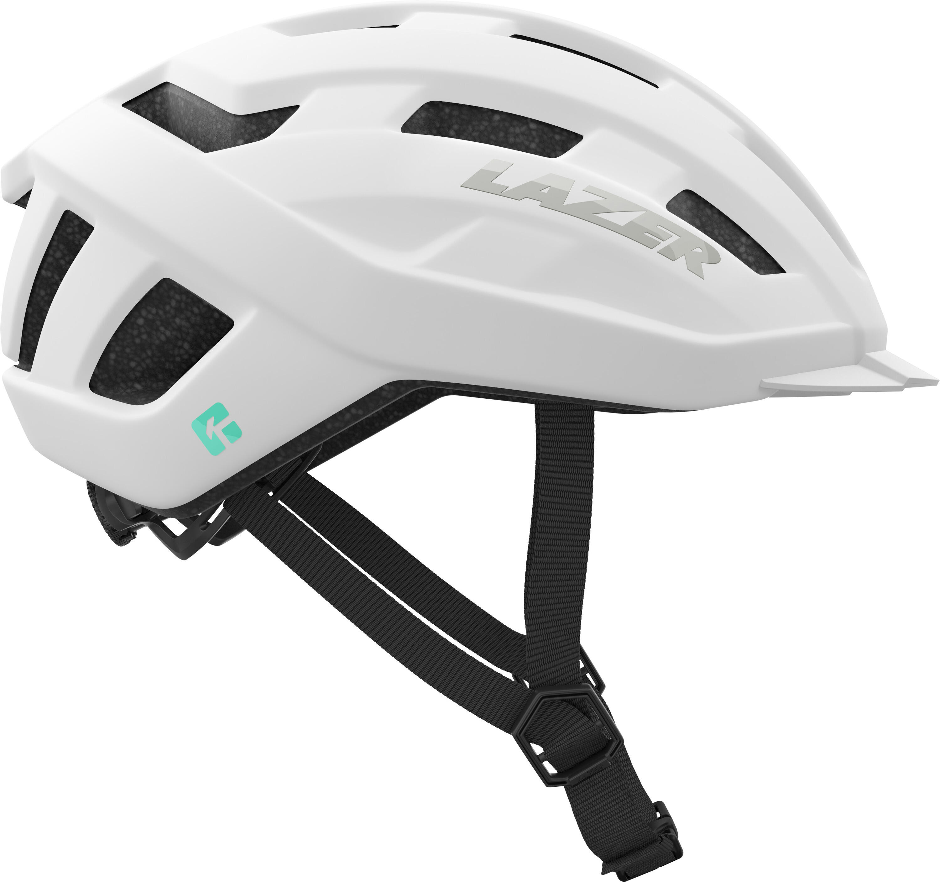 Kask miejski Codax KinetiCore, matowy pełny biały