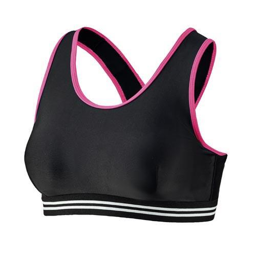 Top bikini Beco Beactive B/C czarno-różowy