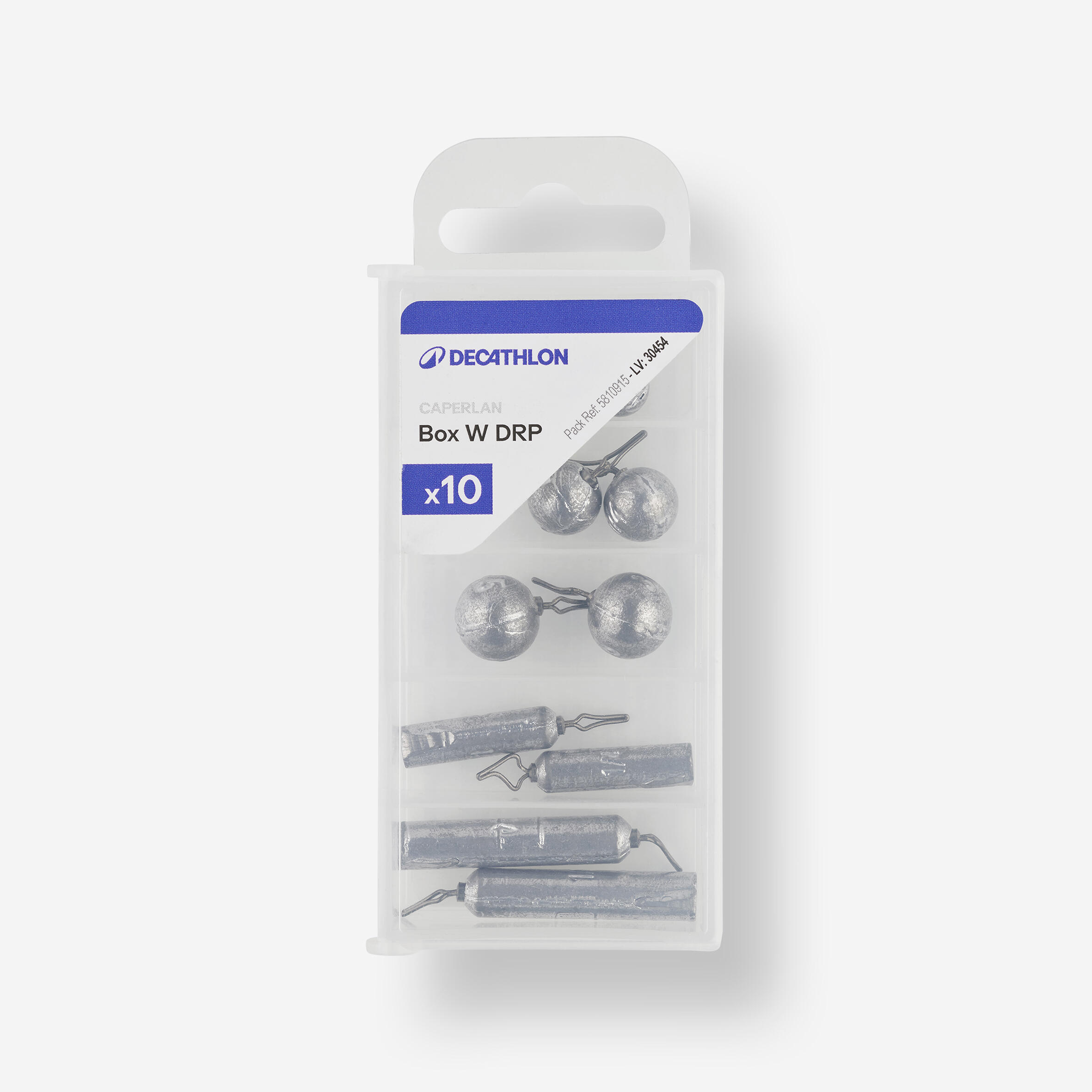 Pudełko ciężarków drop shot BOX W DRP