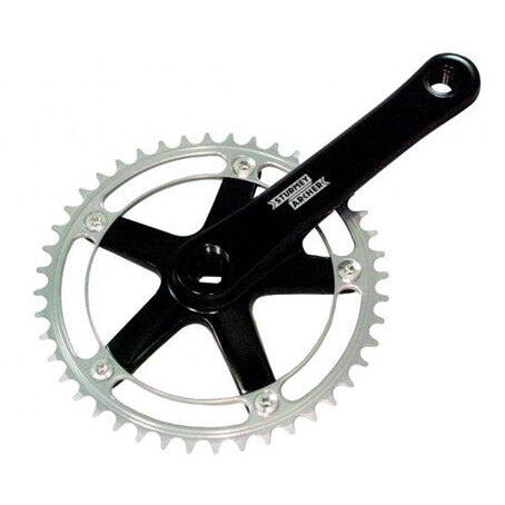 Sturmey Archer korba 46T 170mm czarny/srebrny FCT66
