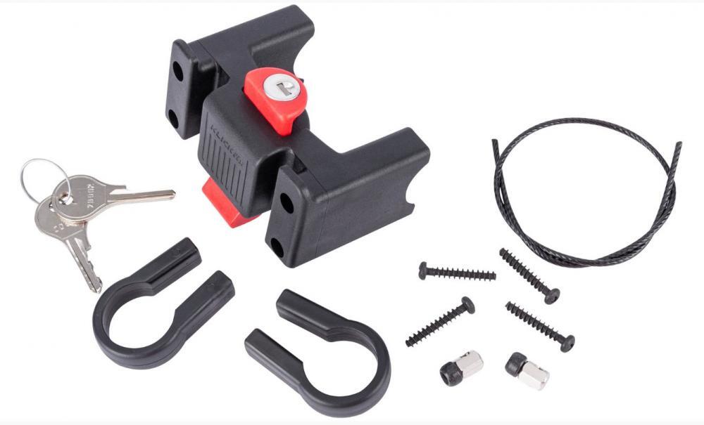 Adapter kierownicy RIXEN & KAUL Klickfix Ø22–26 mm z zamkiem