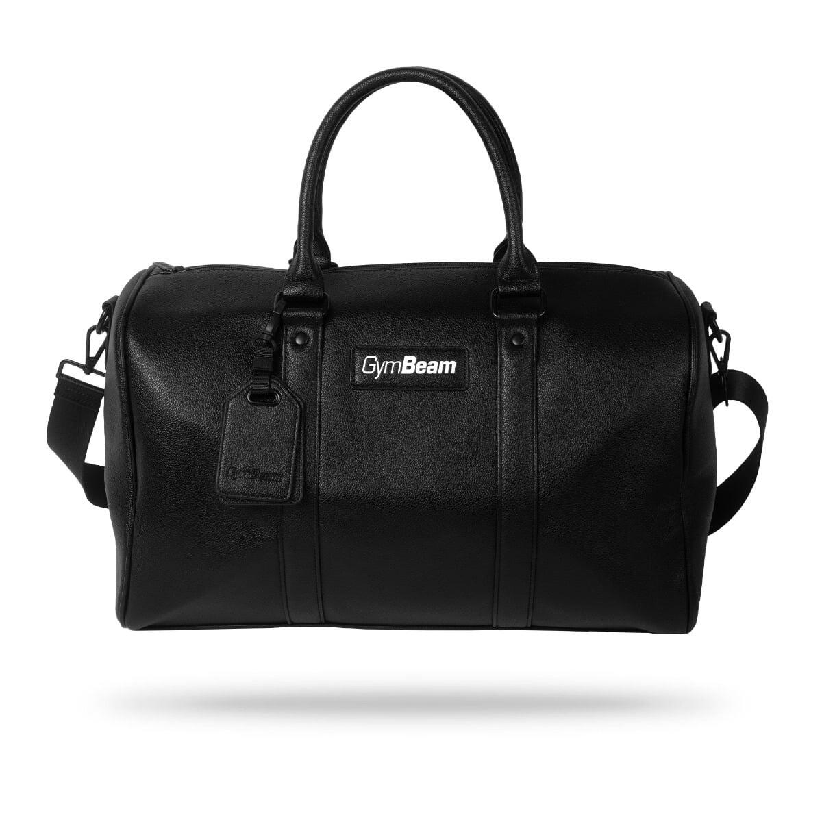 Torba na siłownię ze skóry PU 43 l czarna Urban Duffle