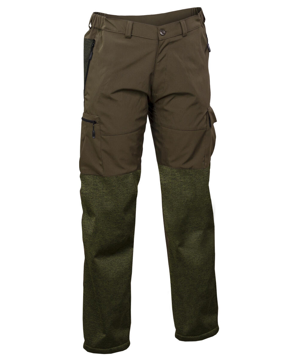 Ocieplane spodnie wędkarskie Softshell