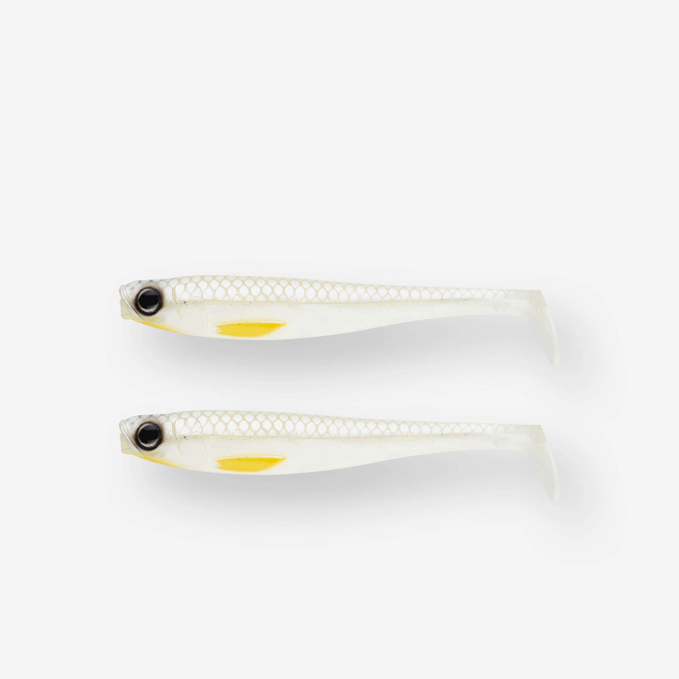 Miękka przynęta szczupakowa Shad Rogen 160 biała X2