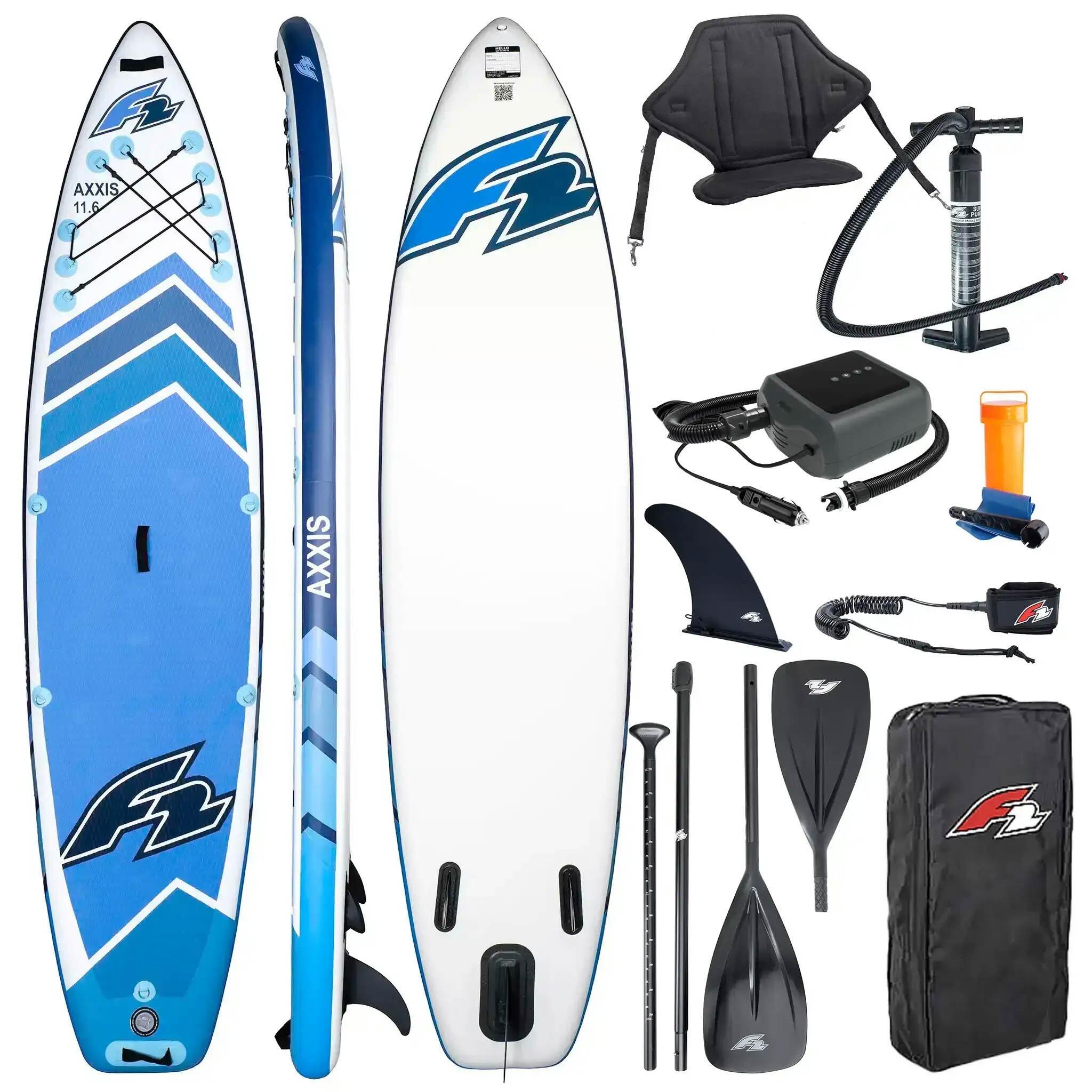 Deska pompowana SUP F2 Axxis 10'5 Light Blue Combo + Pompka PBG 6