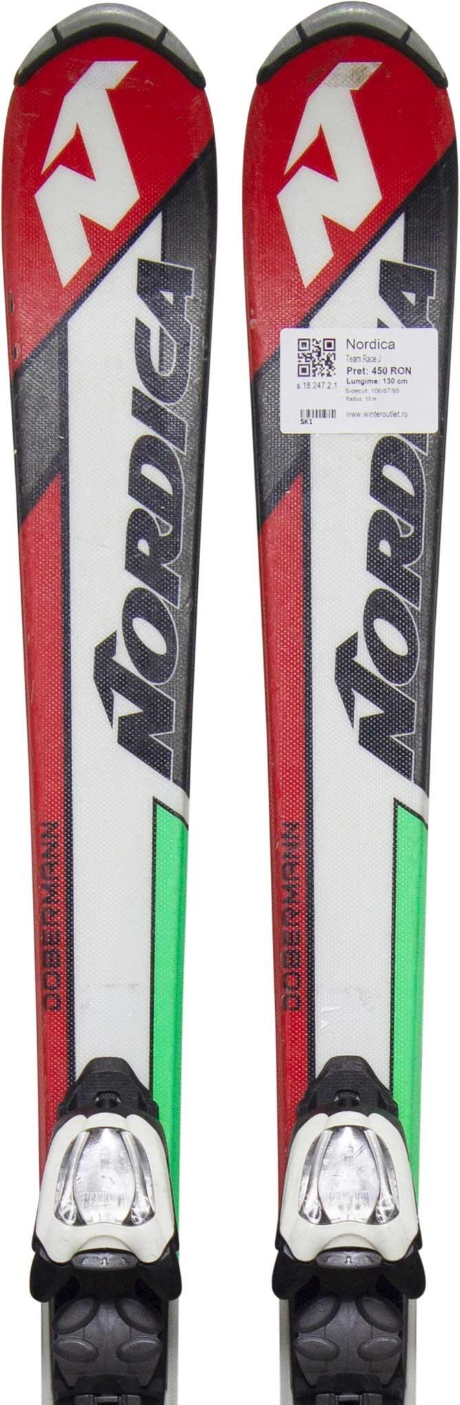 Second Life- Narty NORDICA Team Race J, 120 cm- Stan bardzo dobry
