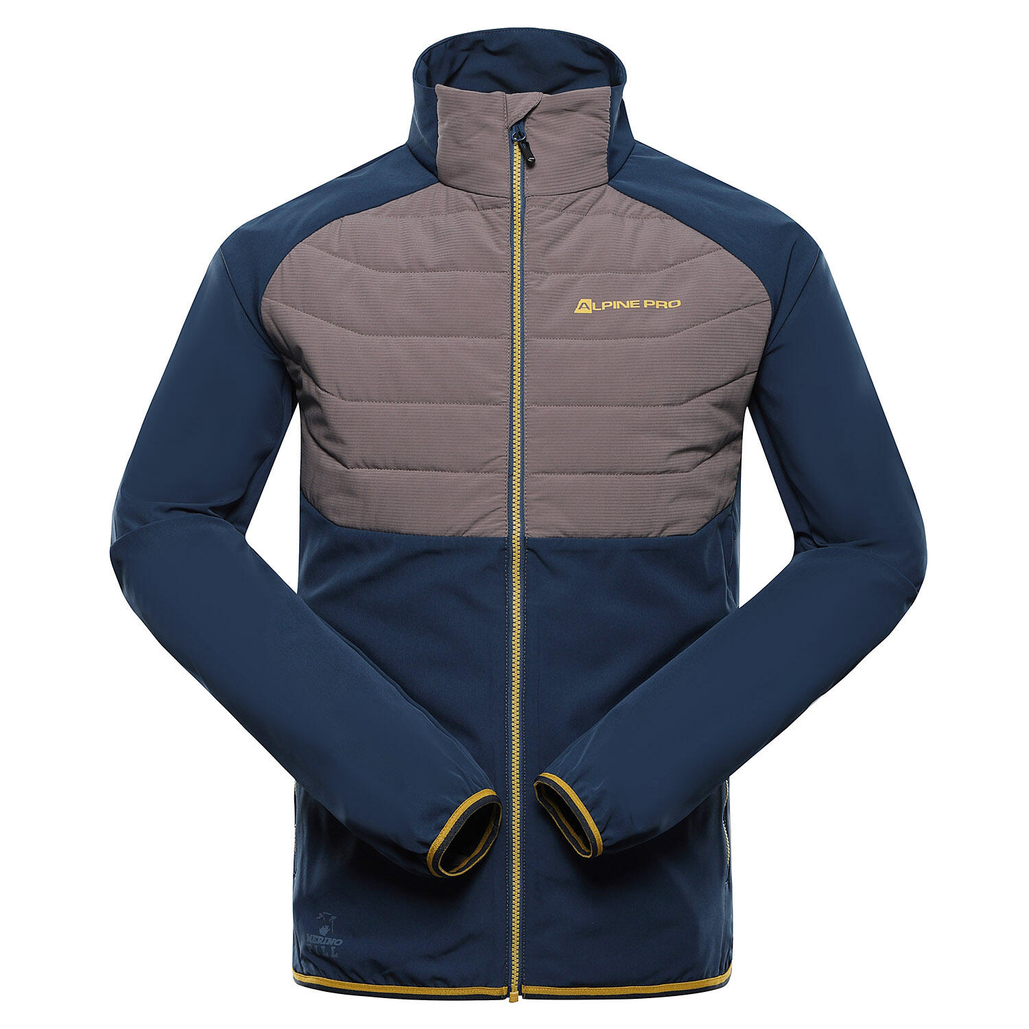 Bluza męska sportowa z wełną merino Alpine Pro Gerl