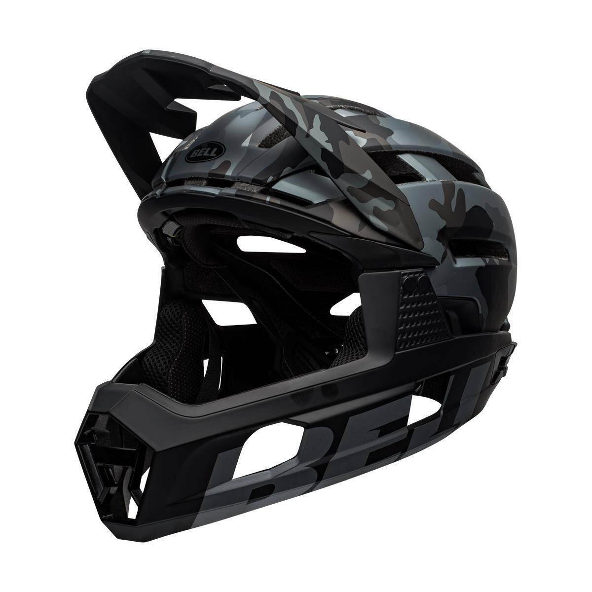 Pełnotwarzowy kask rowerowy Bell Super Air R Mips