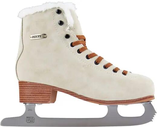 Łyżwy Łyżwy Figurowe Roces Suede Eco-Fur Łyżwy Figurowe - Suede Brown - 35
