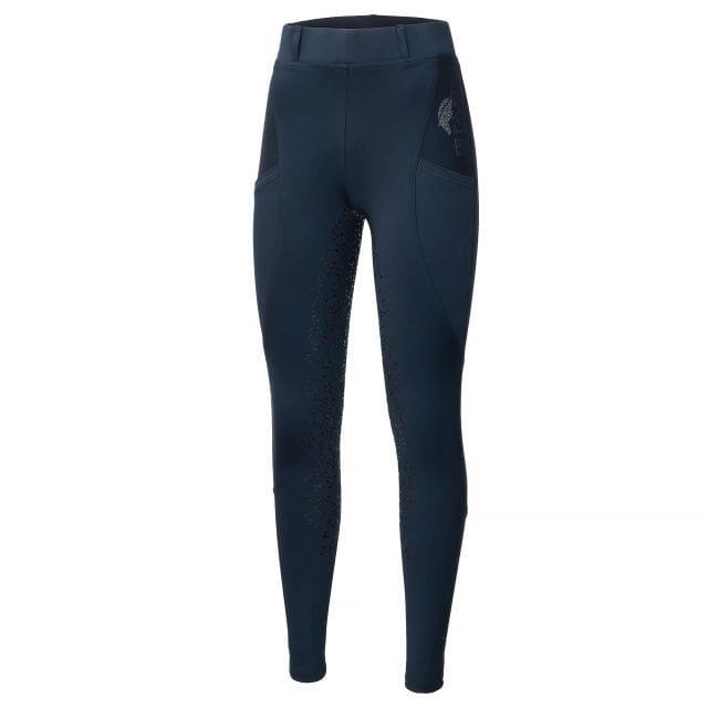 Legginsy do jazdy konnej damskie Start Kensington elastyczne z pełnym lejem